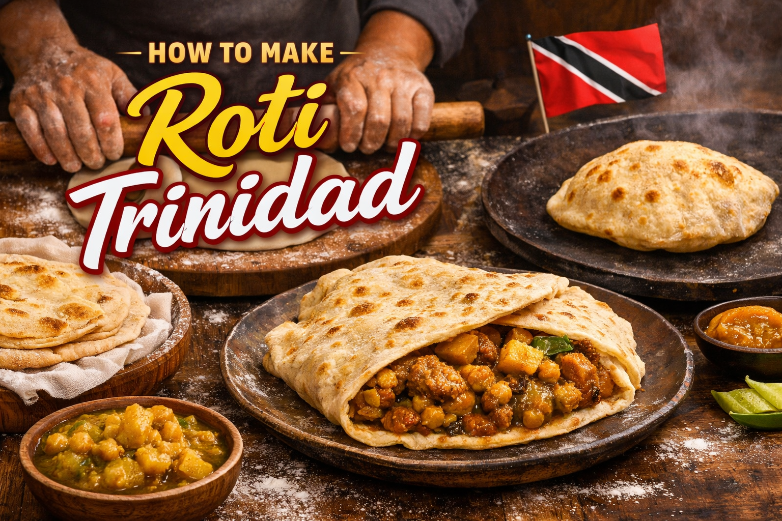 How to Make Roti Trinidad