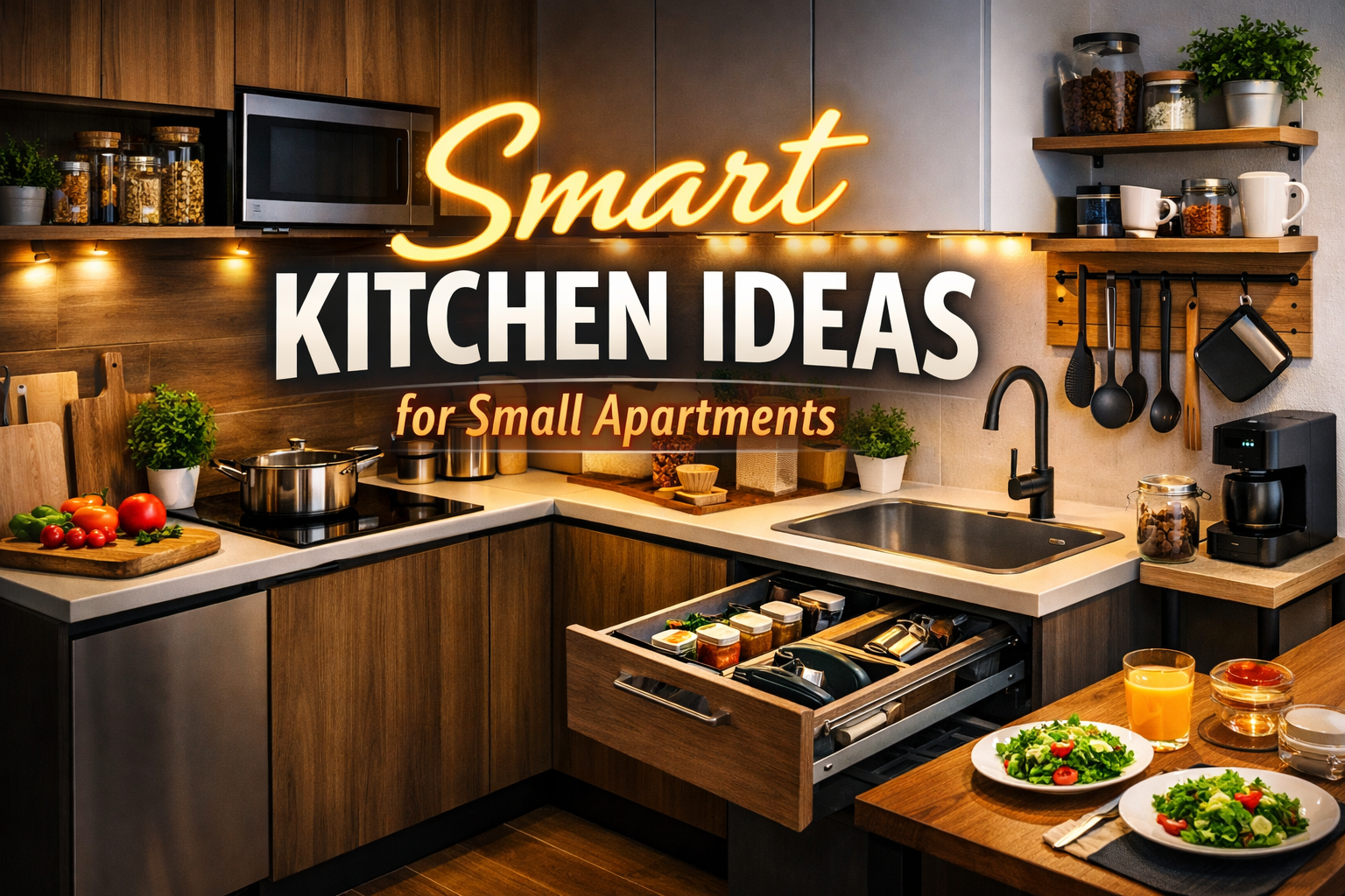 Smart Kitchen Ideas for Small Apartments