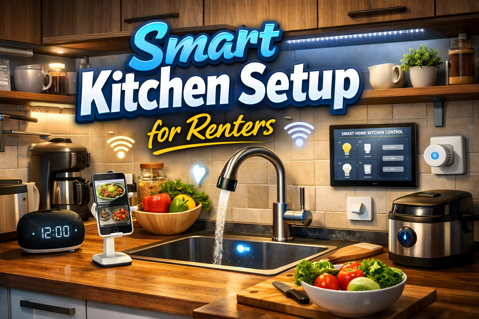 Smart Kitchen Setup for Renters