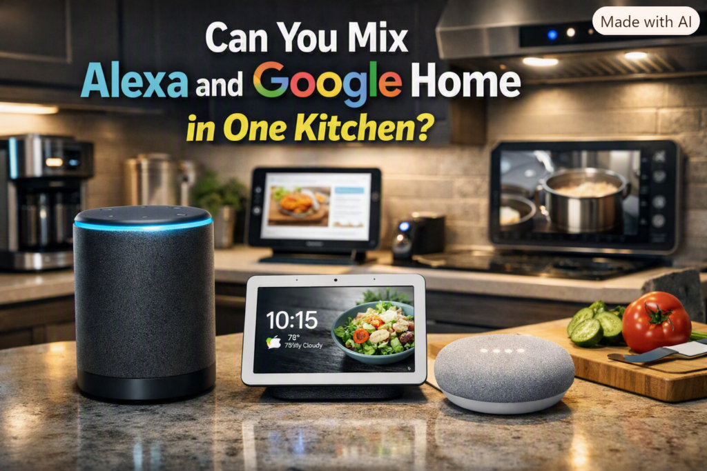 Can You Mix Alexa and Google Home Devices in One Kitchen