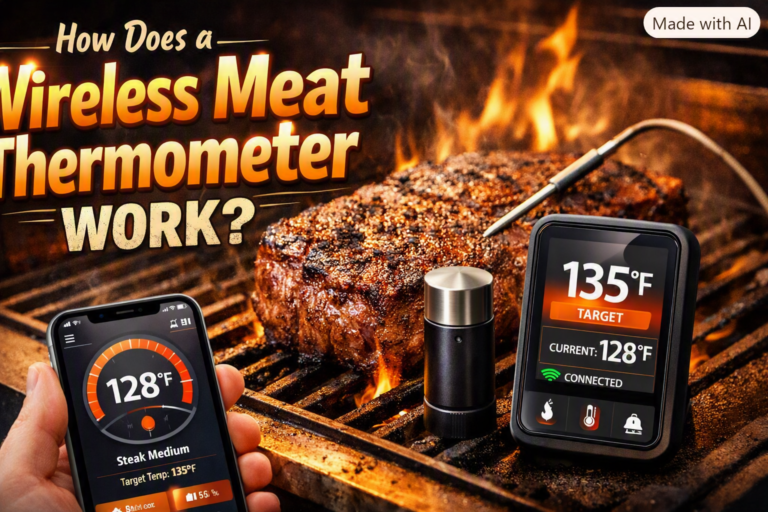 How Does a Wireless Meat Thermometer Work