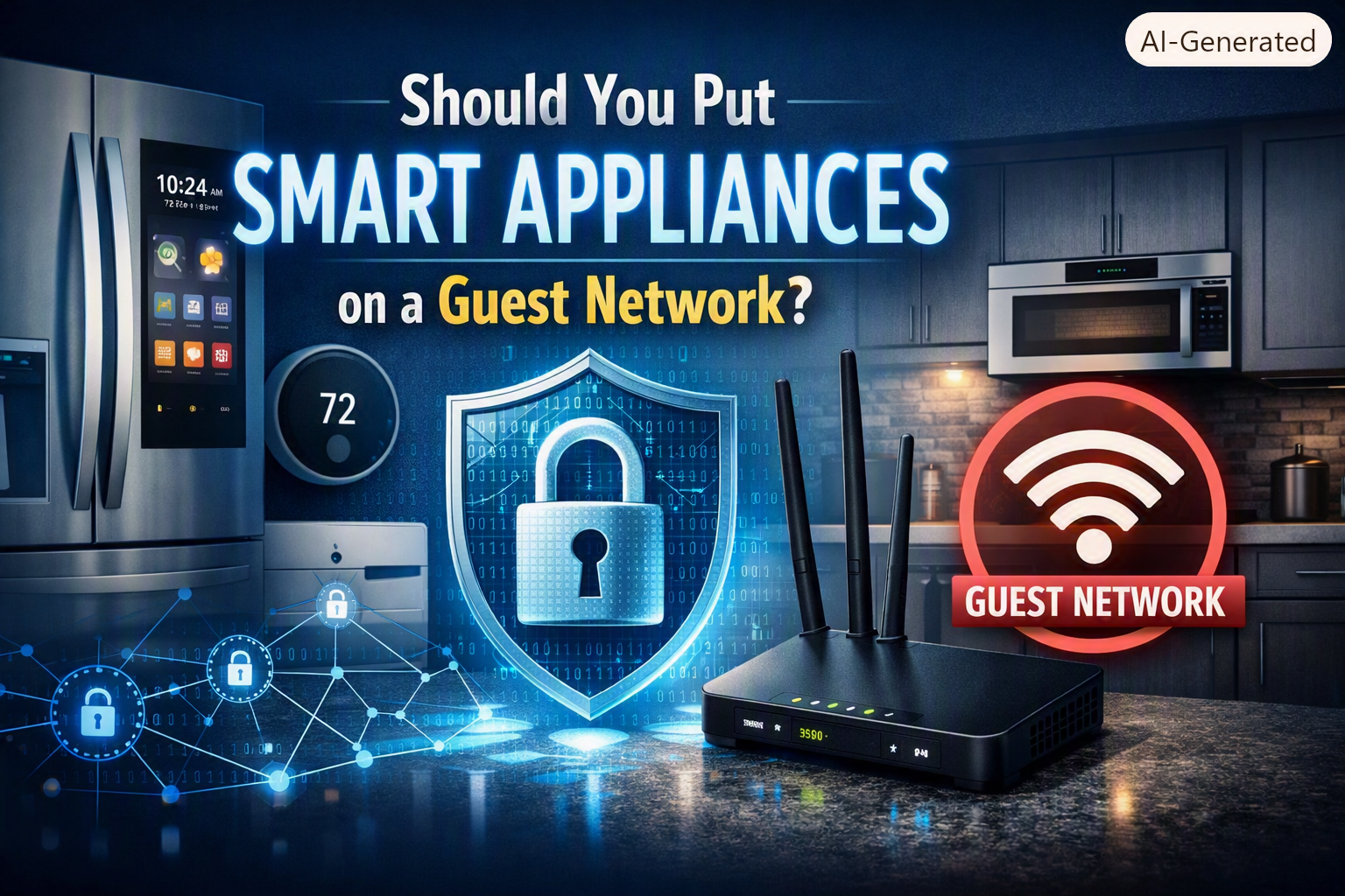 Should You Put Smart Appliances on a Guest Network